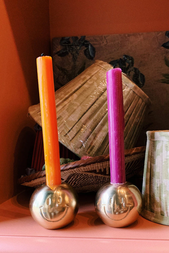 Smiley Candle Holder