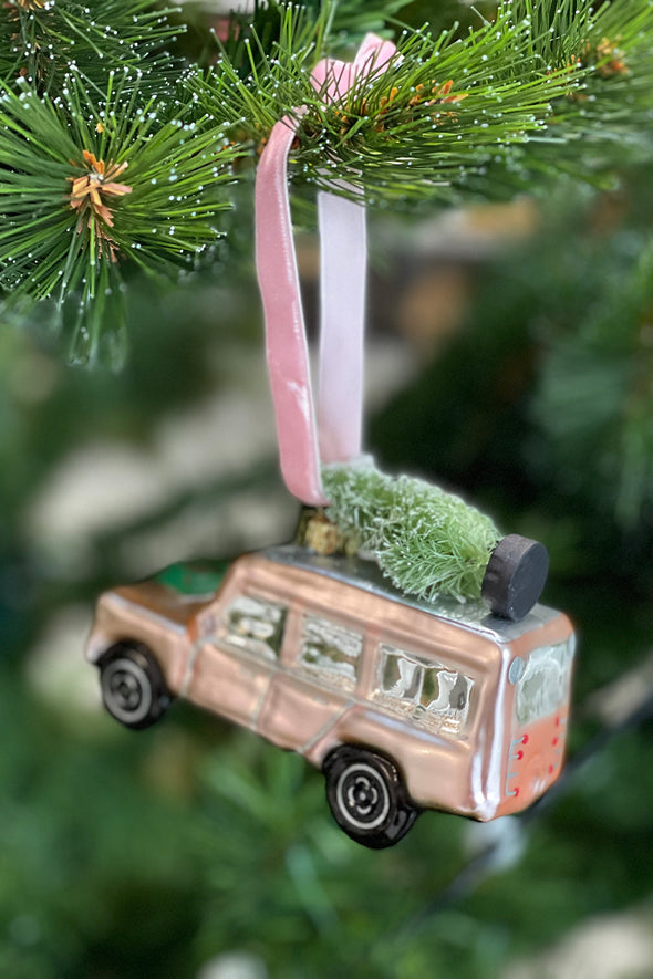 Landrover Ornament Pink