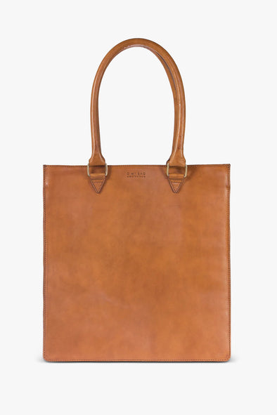 Mila Long Handle Bag Cognac Classic Leather
