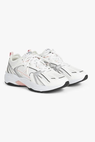 Oserra Mesh Sneakers Silver Shell Pink
