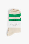 Her Varsity Socks Green - Le Bon Shoppe