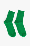 Her Socks Kelly Green - Le Bon Shoppe - Green ribbed socks
