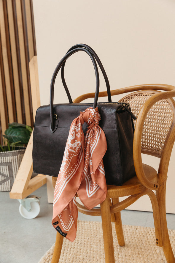 Kate Bag Black Stromboli Leather