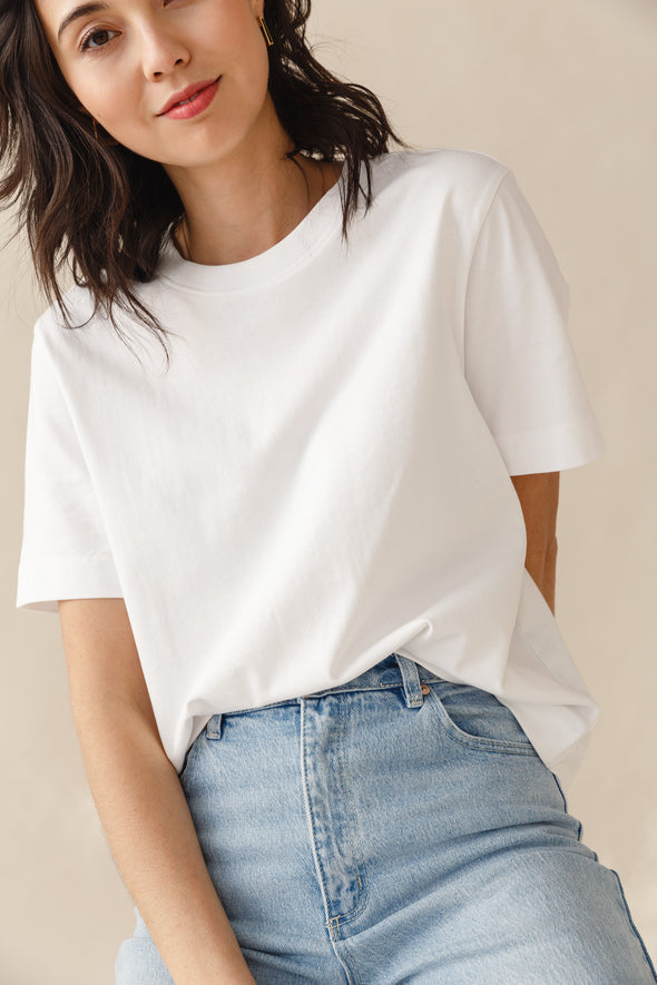 Essential Boxy T-Shirt White