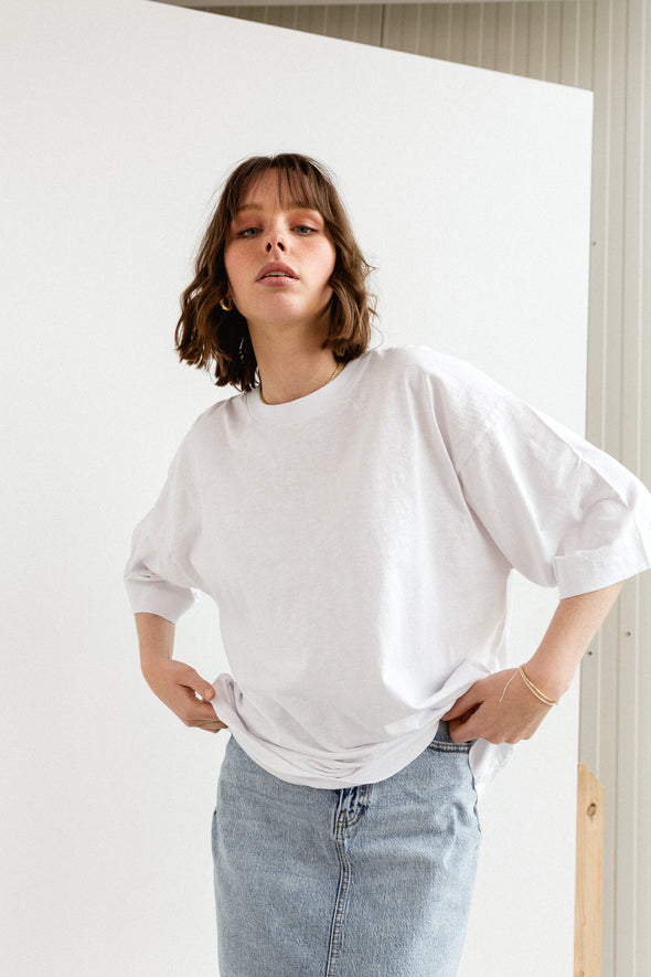 Laweville Oversized Tshirt White