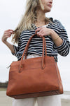 Kate Cognac Stromboli Leather