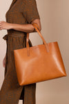 Sam Shopper Cognac Classic Leather