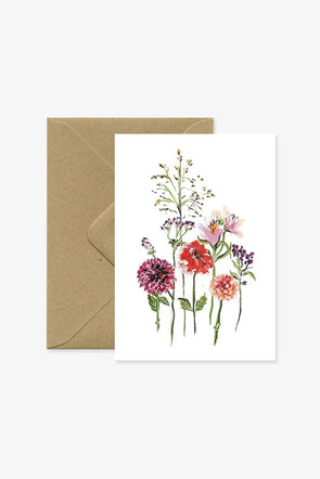 Wild Flowers Card