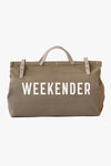 Weekender Canvas Utility Bag Khaki