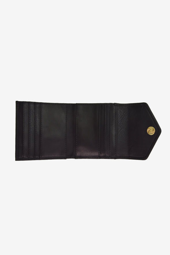 Georgie's Wallet Stromboli Black - O My Bag - Black leather mini wallet
