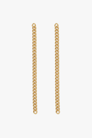 Cara Chain Earrings Set Gold