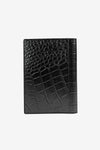 Notebook Cover Classic Leather Black Croco - O My Bag