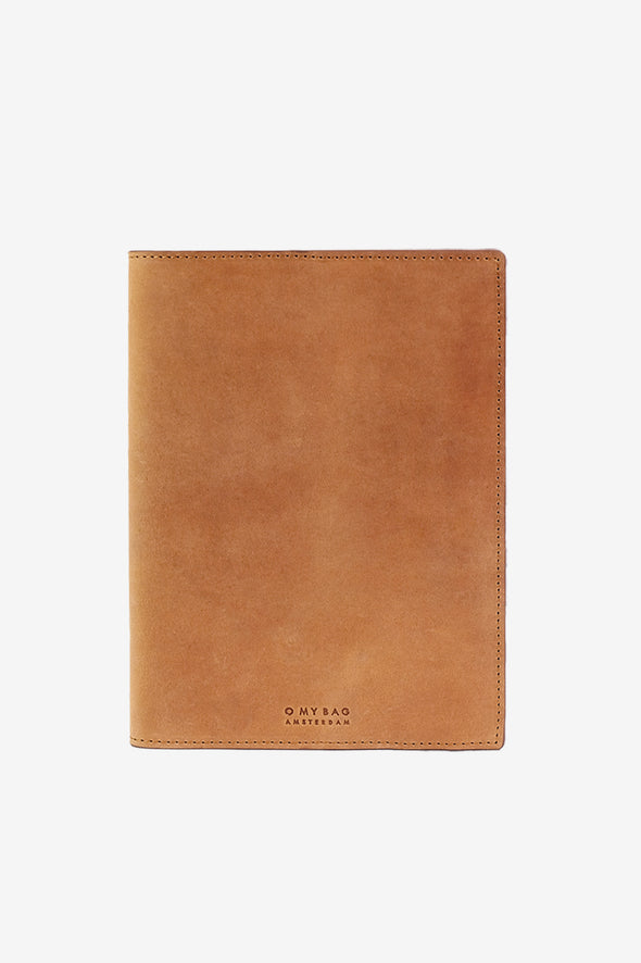 Notebook Cover Hunter Leather Camel - O My Bag