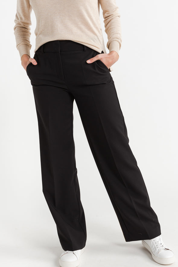 Rita Wide Pants Black