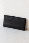 Pau's Pouch Eco Stromboli Black - O My Bag - Black leather wallet with magnetic closure